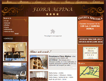 Tablet Screenshot of flora-alpina.ro